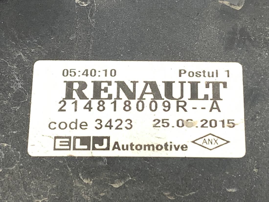 Вентилятор радіатора дифузор Renault Clio 214818009R — фото деталі 6