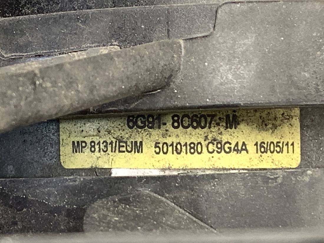Вентилятор радіатора дифузор Ford S-max 6G91-8C607-M — фото деталі 7