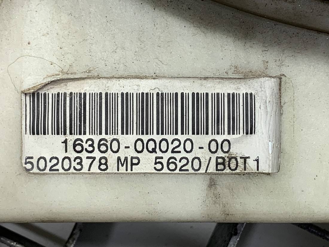 Вентилятор радіатора дифузор Toyota Aygo 16360-0Q020 — фото деталі 4