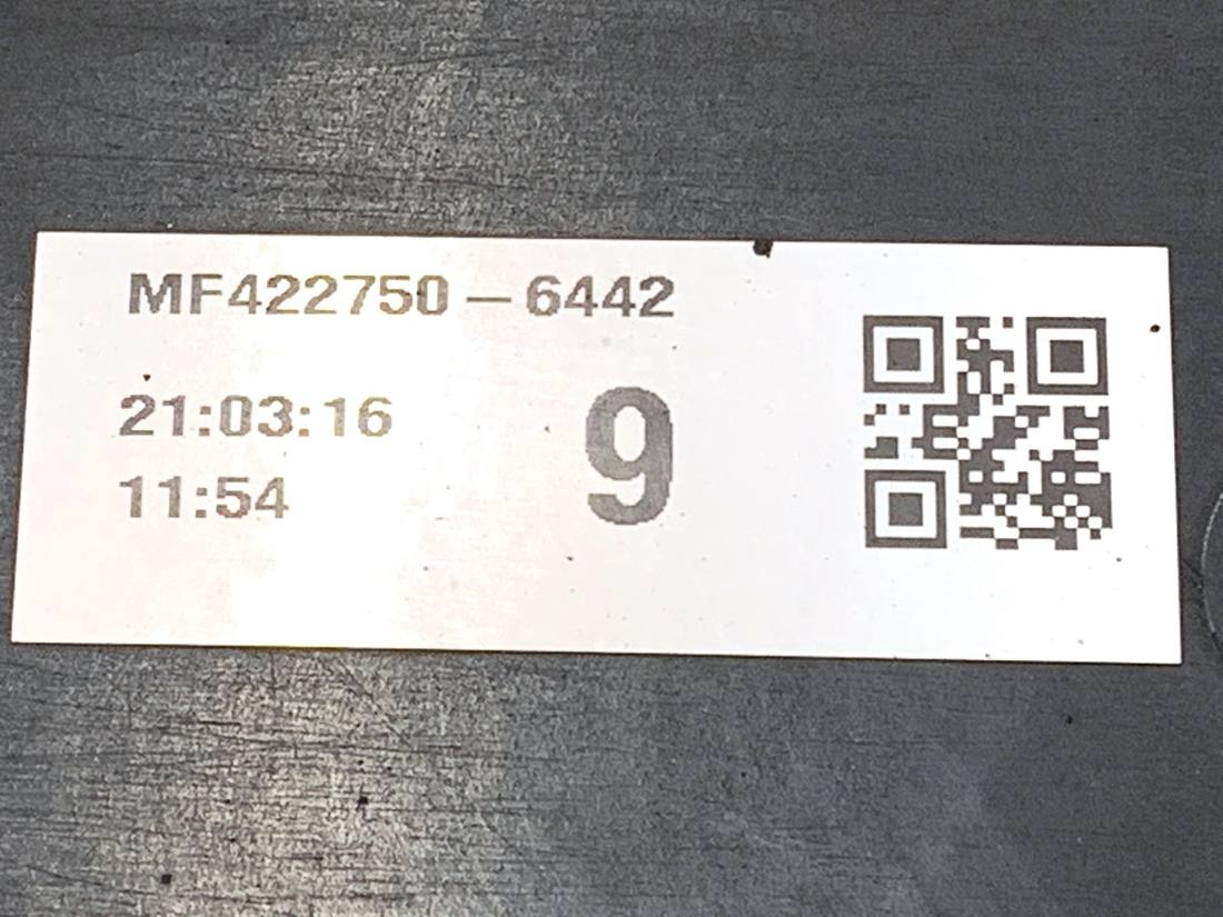 Вентилятор радіатора дифузор Toyota Yaris 4 MF422750-6442 — фото деталі 4