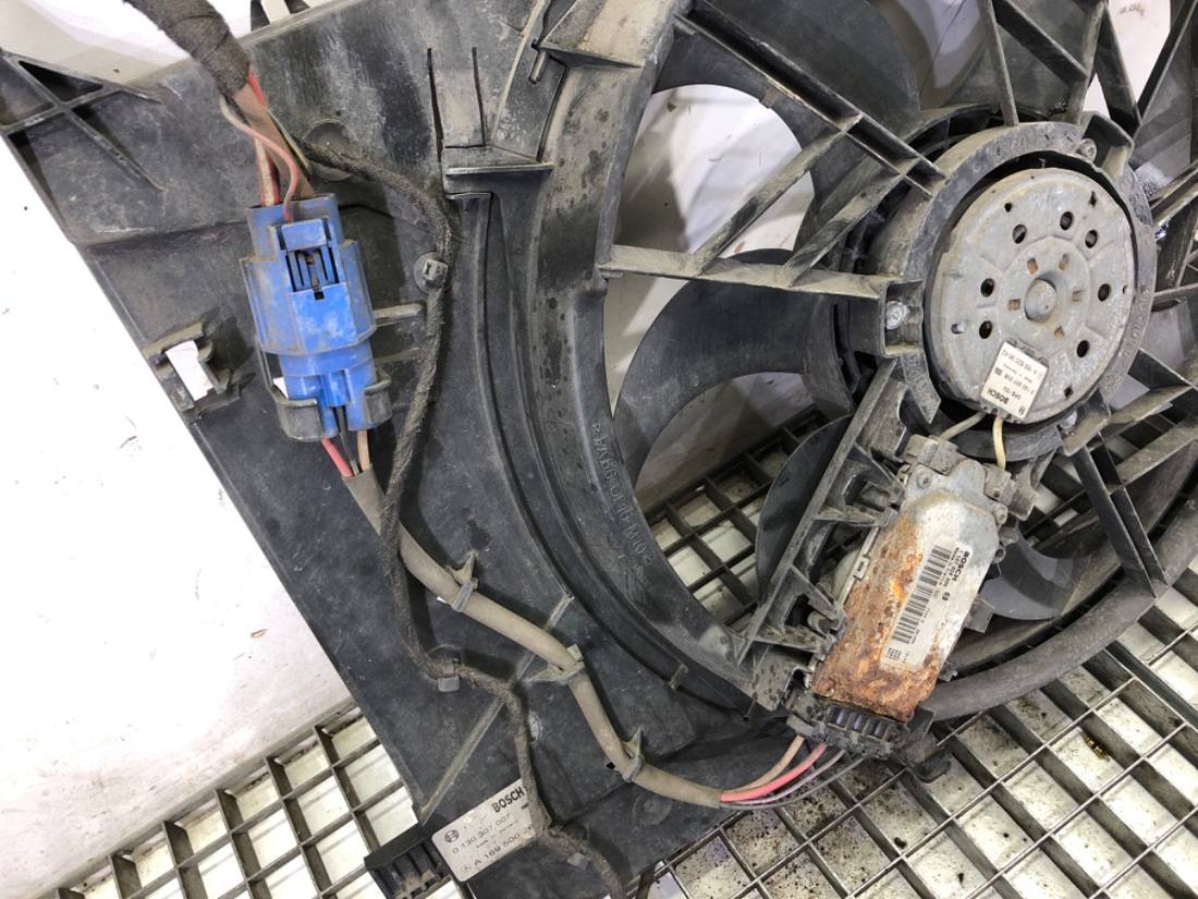 Вентилятор радиатора диффузор Mercedes B W245 1137328300 — фото детали 3