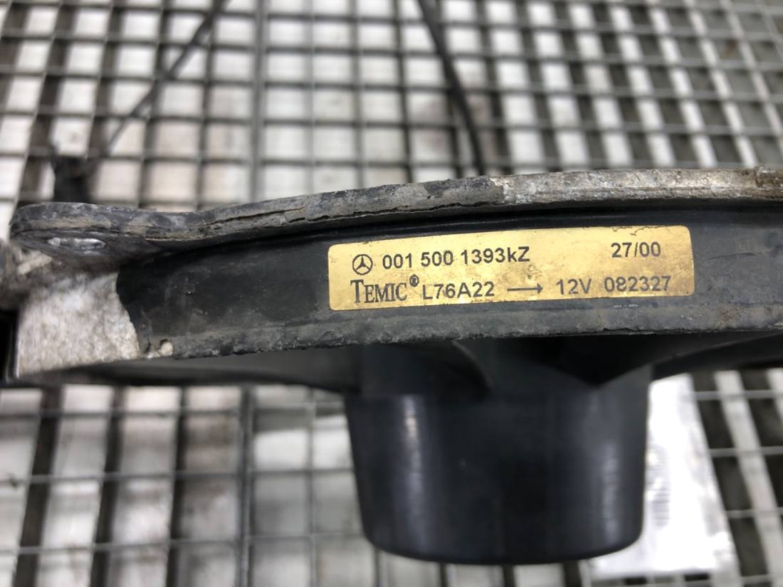 Вентилятор радиатора диффузор Mercedes CLK W208 0015001393kZ 0015001293kZ — фото детали 4