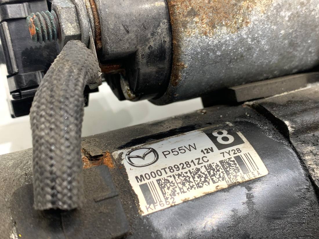 Стартер Mazda 2 M000T89281ZC — фото деталі 4