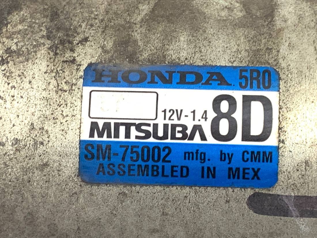 Стартер Honda HR-V SM-75002 — фото деталі 5