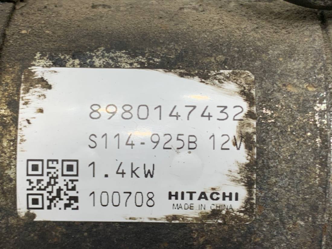 Стартер Opel Astra J 8980147432 — фото деталі 4