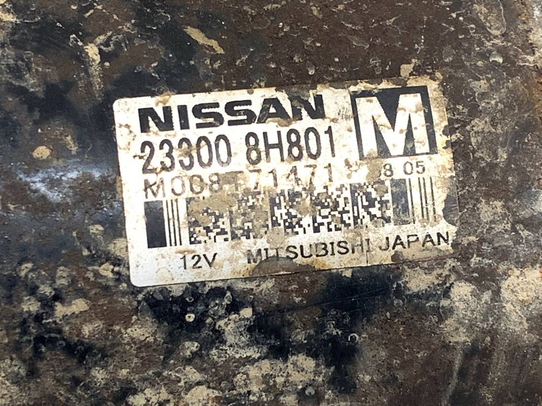 Стартер Nissan X-trail 233008H801 — фото деталі 5