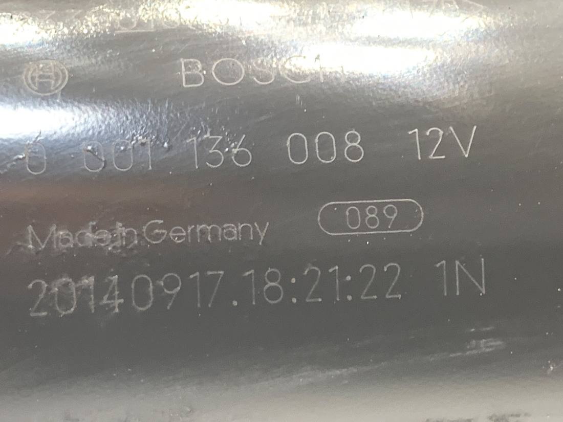 Стартер Mercedes Citan W415 233001073R — фото детали 8