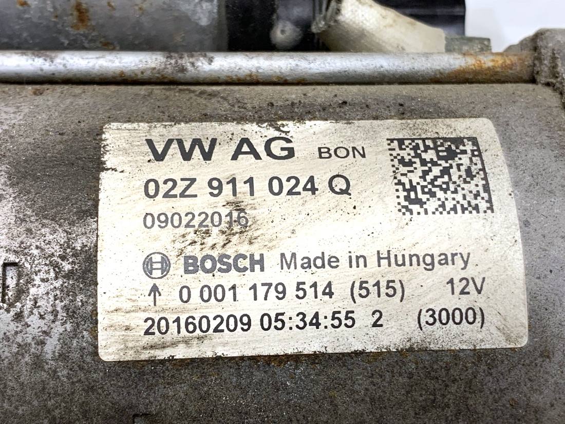 Стартер Skoda Octavia 3 02Z911024Q — фото детали 7