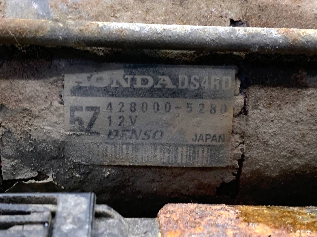 Стартер Honda Civic 428000-5280 — фото детали 4