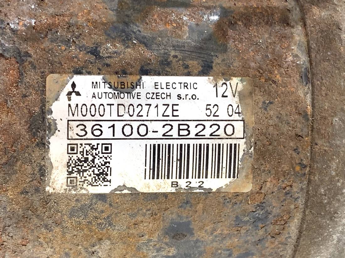 Стартер Hyundai Ix35 36100-2B220 — фото деталі 7