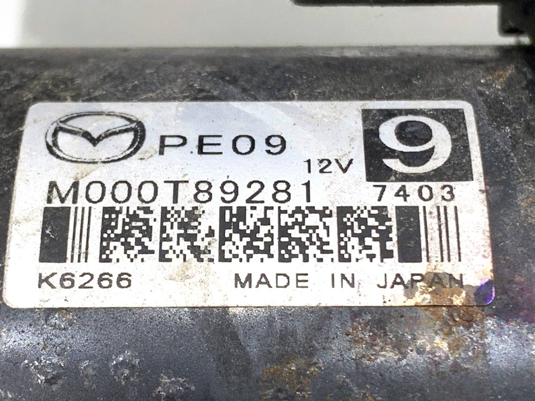 Стартер Mazda CX 3 PE09 — фото деталі 6