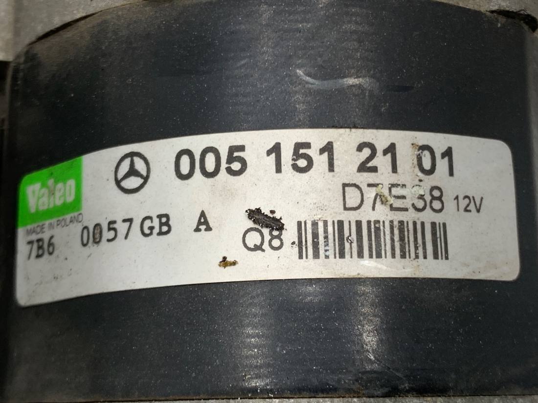 Стартер Mercedes A W169 0051512101 — фото деталі 5