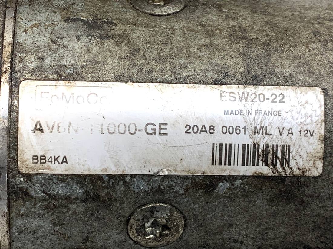 Стартер Ford Mondeo AV6N-11000-GE — фото детали 5