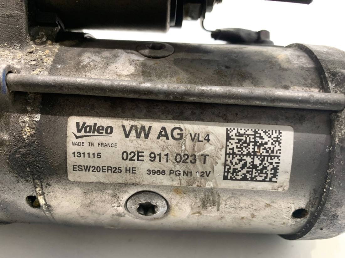 Стартер Skoda Octavia 3 02E911023T — фото детали 4