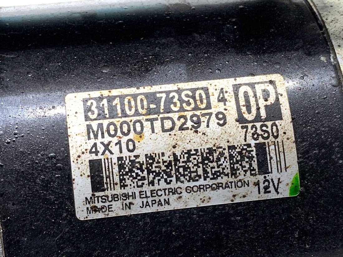 Стартер Suzuki Swift 31100-73S0 — фото деталі 4