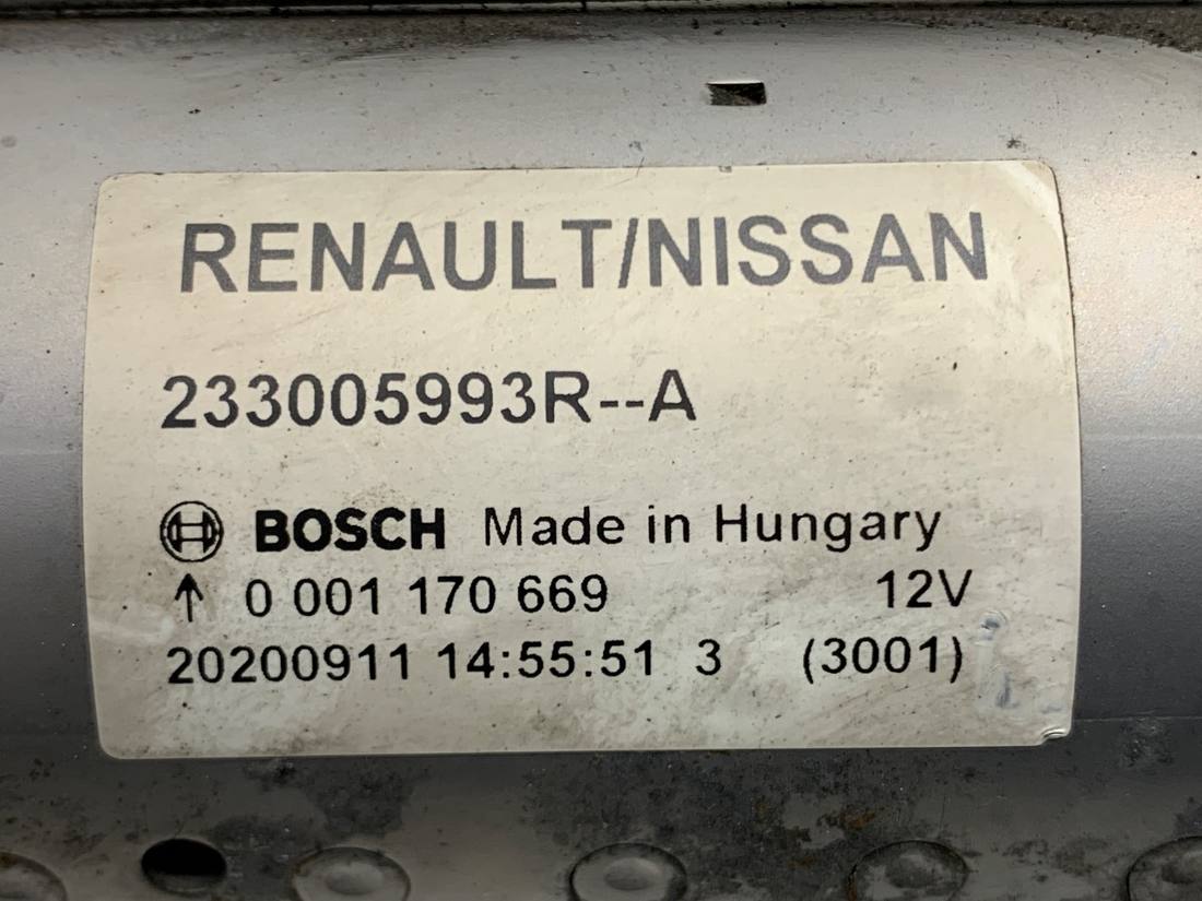 Стартер Nissan Micra 233005993R — фото деталі 5