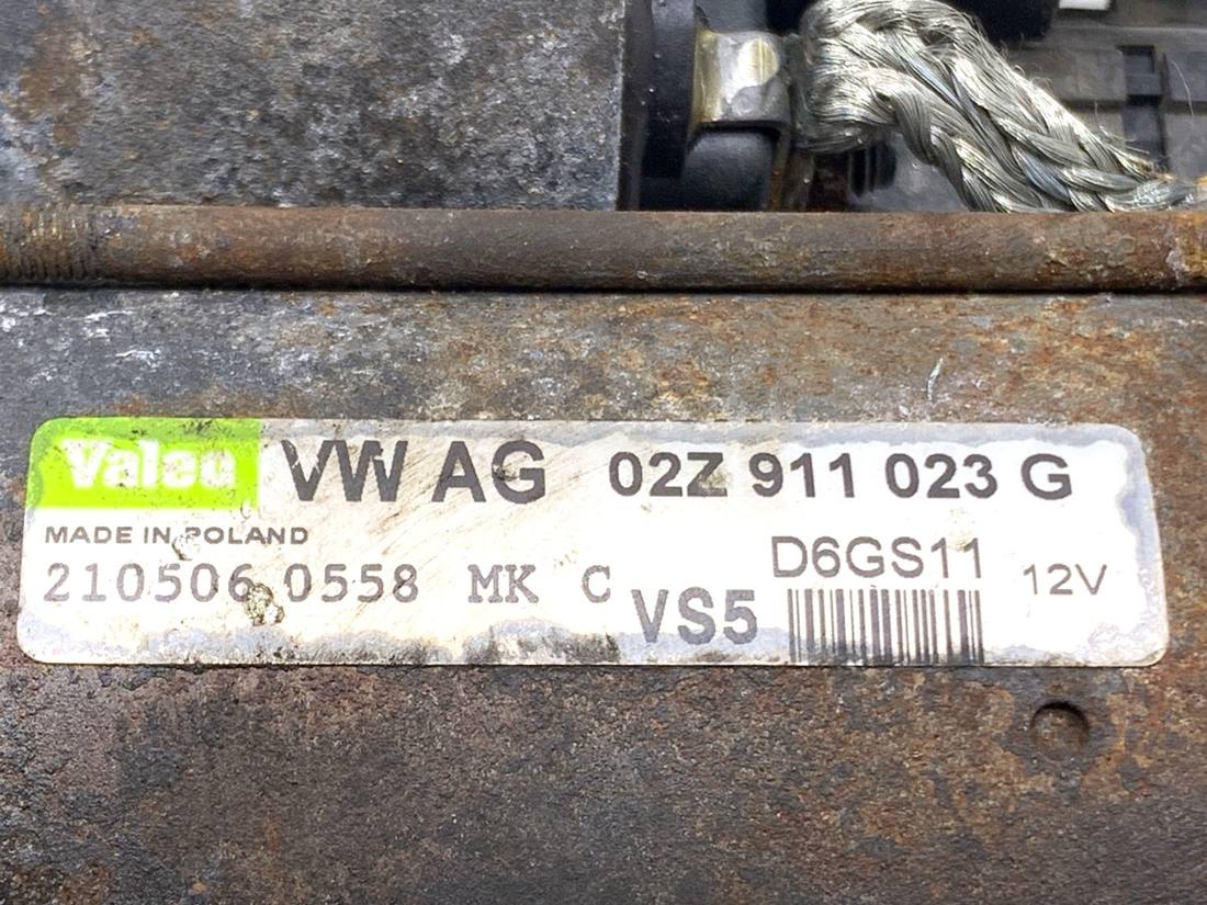 Стартер Volkswagen Passat B7 02Z911023G — фото детали 5