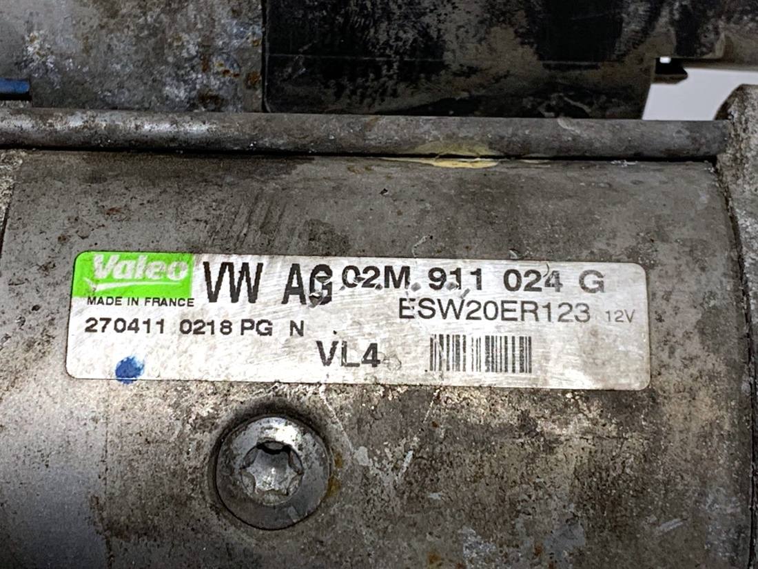 Стартер Volkswagen Passat B7 02M911024G — фото деталі 5