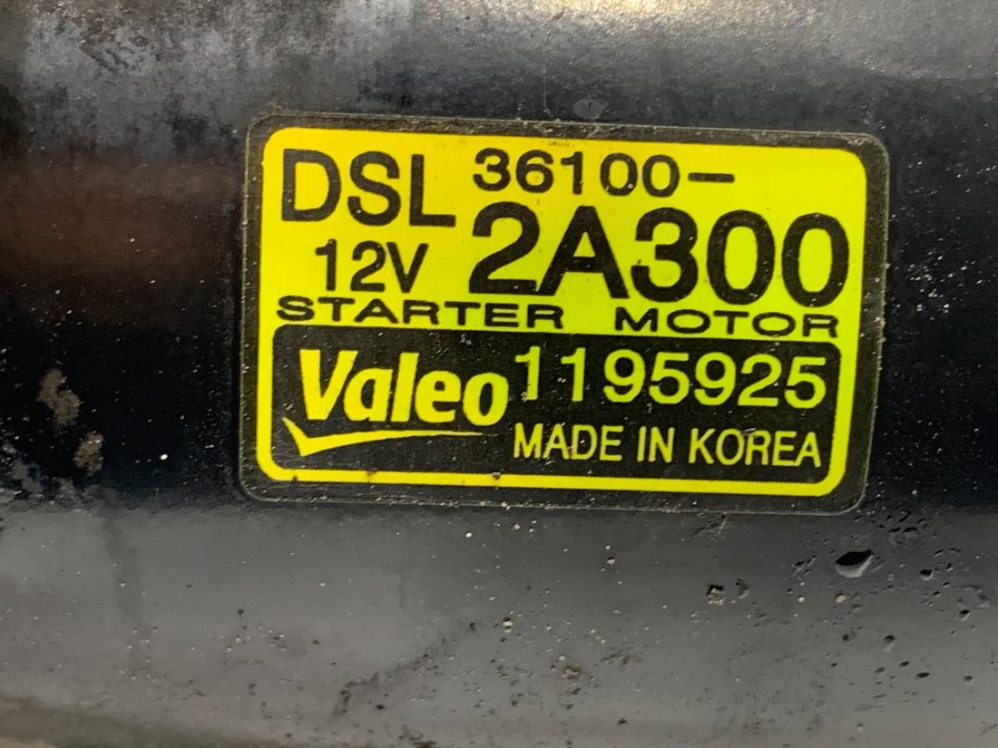Стартер Kia Ceed 36100-2A300 — фото деталі 4