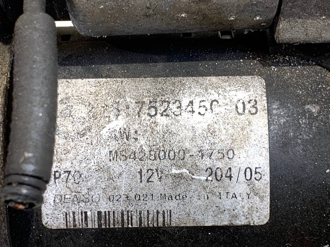 Стартер BMW 3 E90 7523450 — фото деталі 5
