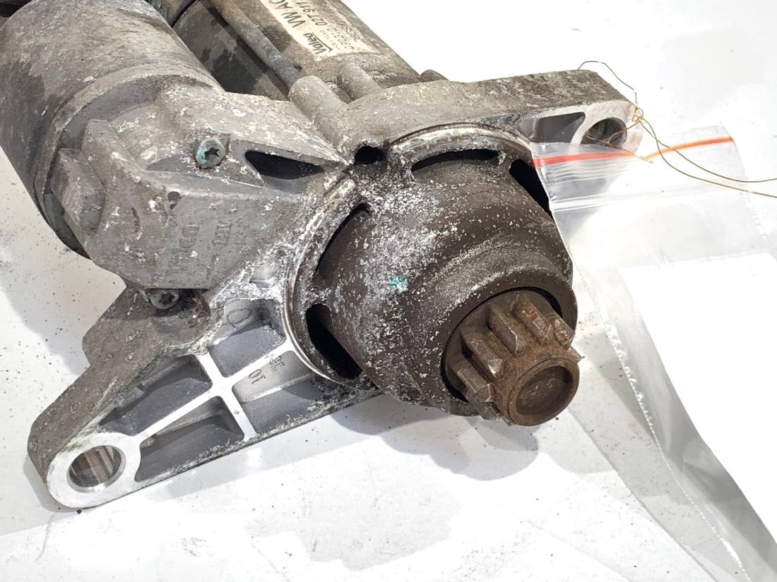 Стартер Skoda Roomster 02T911024N — фото детали 4