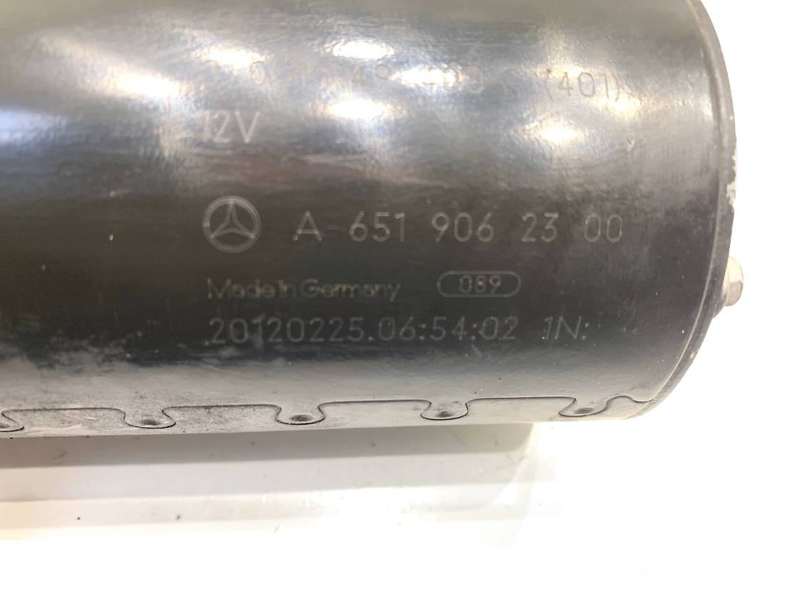 Стартер Mercedes GLK X204 A6519062300 — фото деталі 6