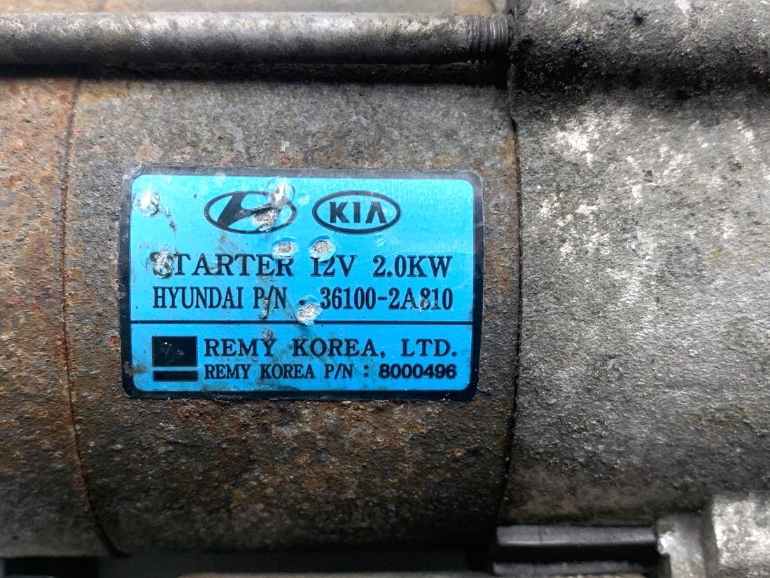 Стартер Kia Optima 36100-2A810 — фото деталі 5