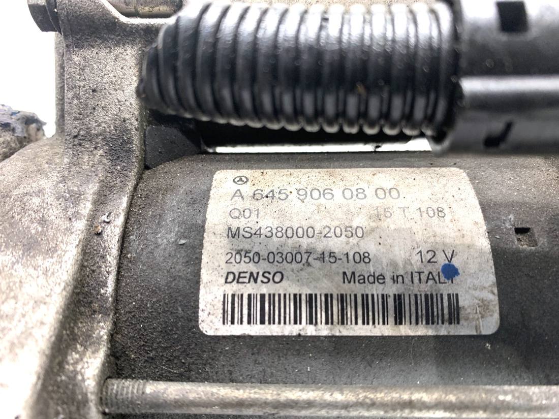 Стартер Mercedes A W176 A6459060800 — фото деталі 5