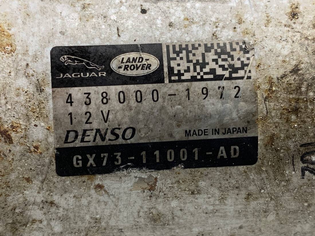 Стартер Jaguar F Pace 438000-1972 — фото деталі 4