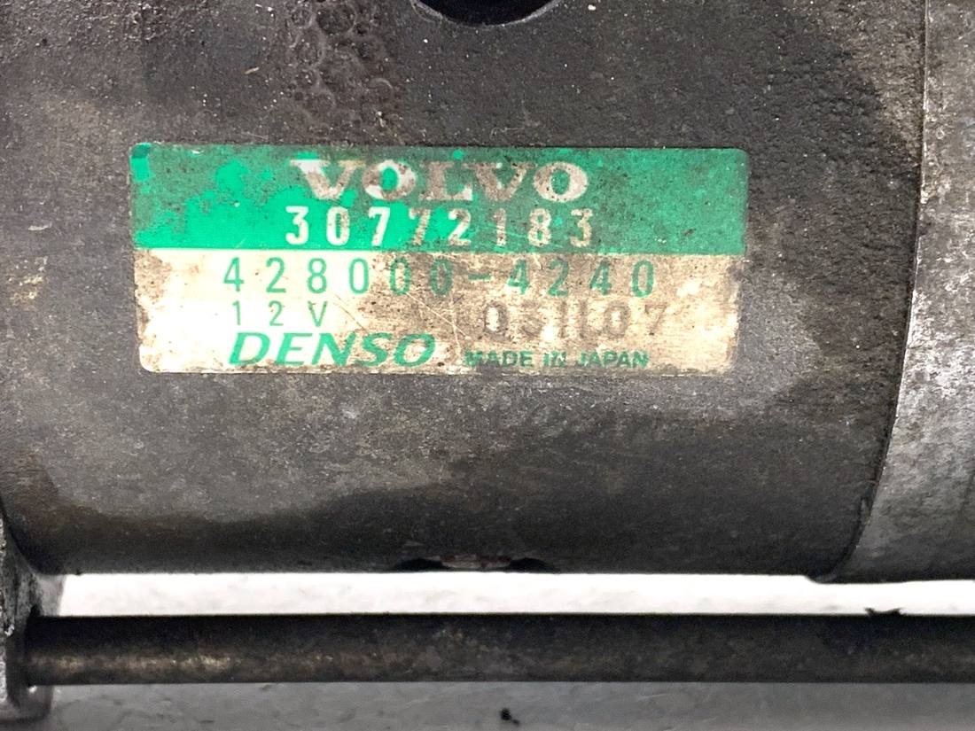 Стартер Volvo S80 30772183 428000-4240 — фото деталі 5