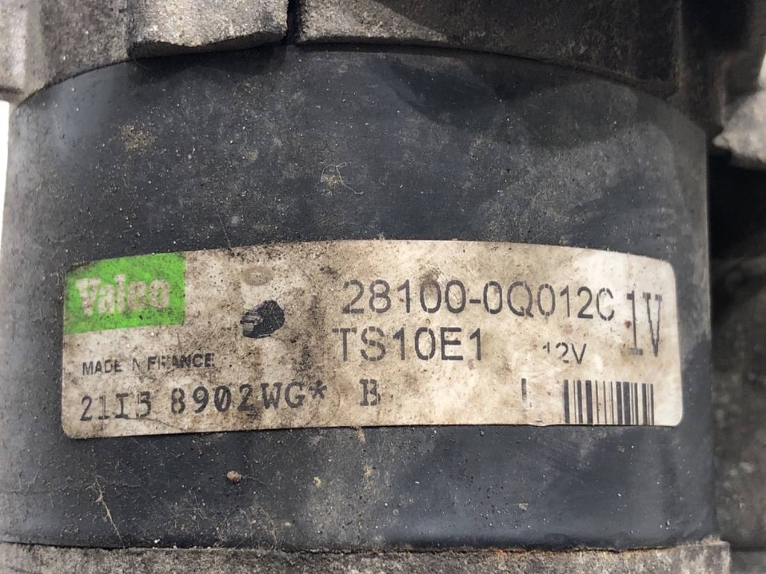 Стартер Toyota Aygo 28100-0Q012C — фото детали 4