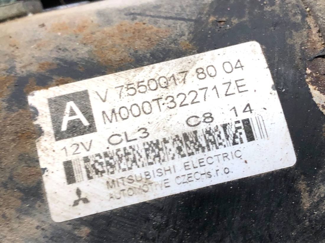 Стартер Peugeot 207 M000T32271ZE — фото детали 4