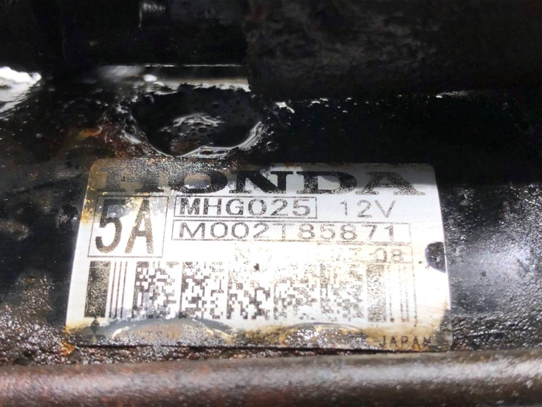 Стартер Honda CR-V M002T85871 — фото деталі 5