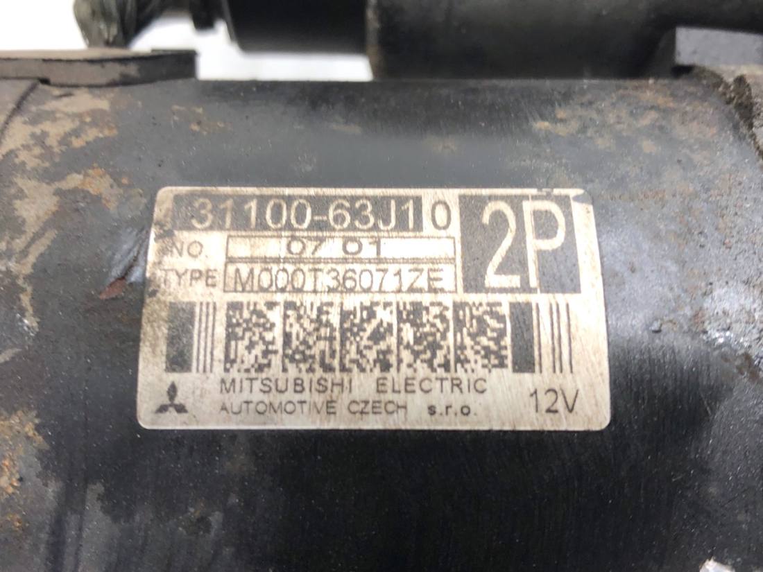Стартер Suzuki Sx4 31100-63J10 — фото деталі 5