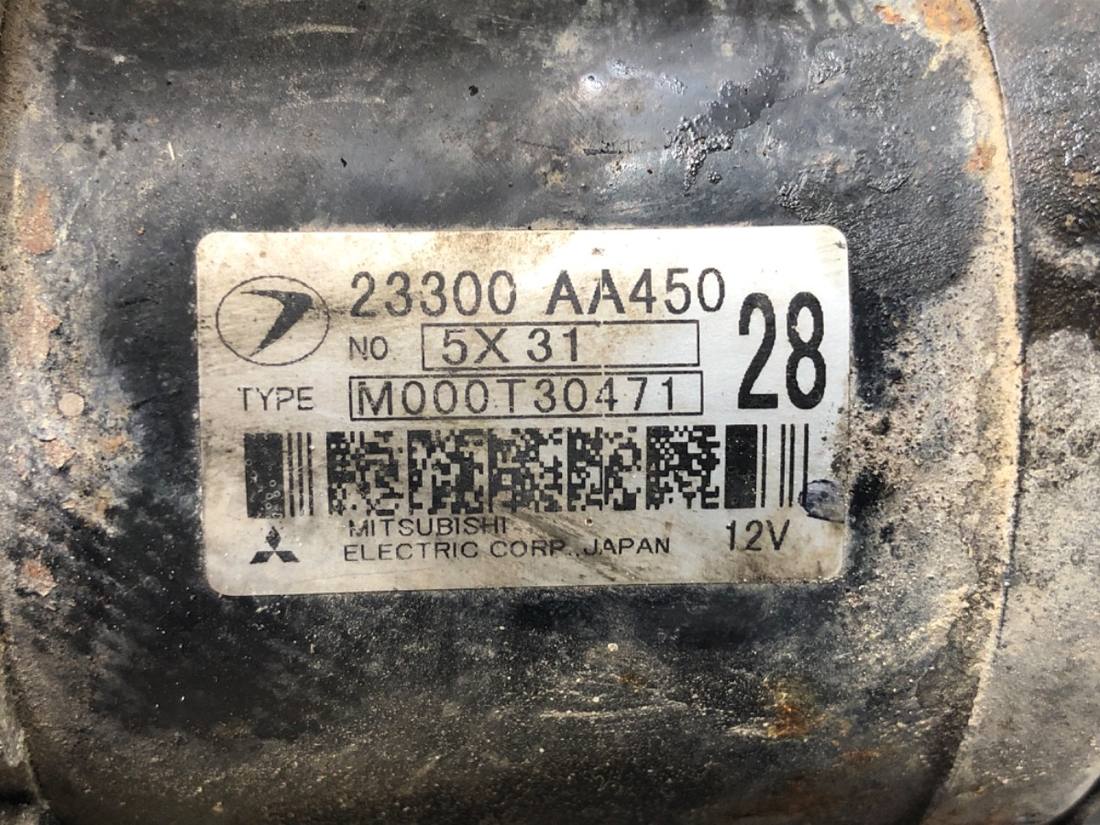 Стартер Subaru Legacy 23300AA450 — фото деталі 5