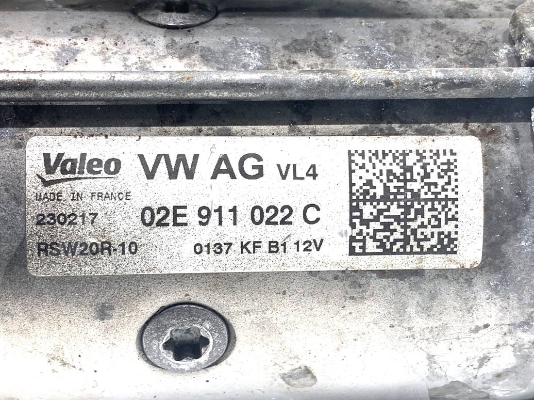 Стартер Volkswagen Tiguan 02E911022C — фото детали 5
