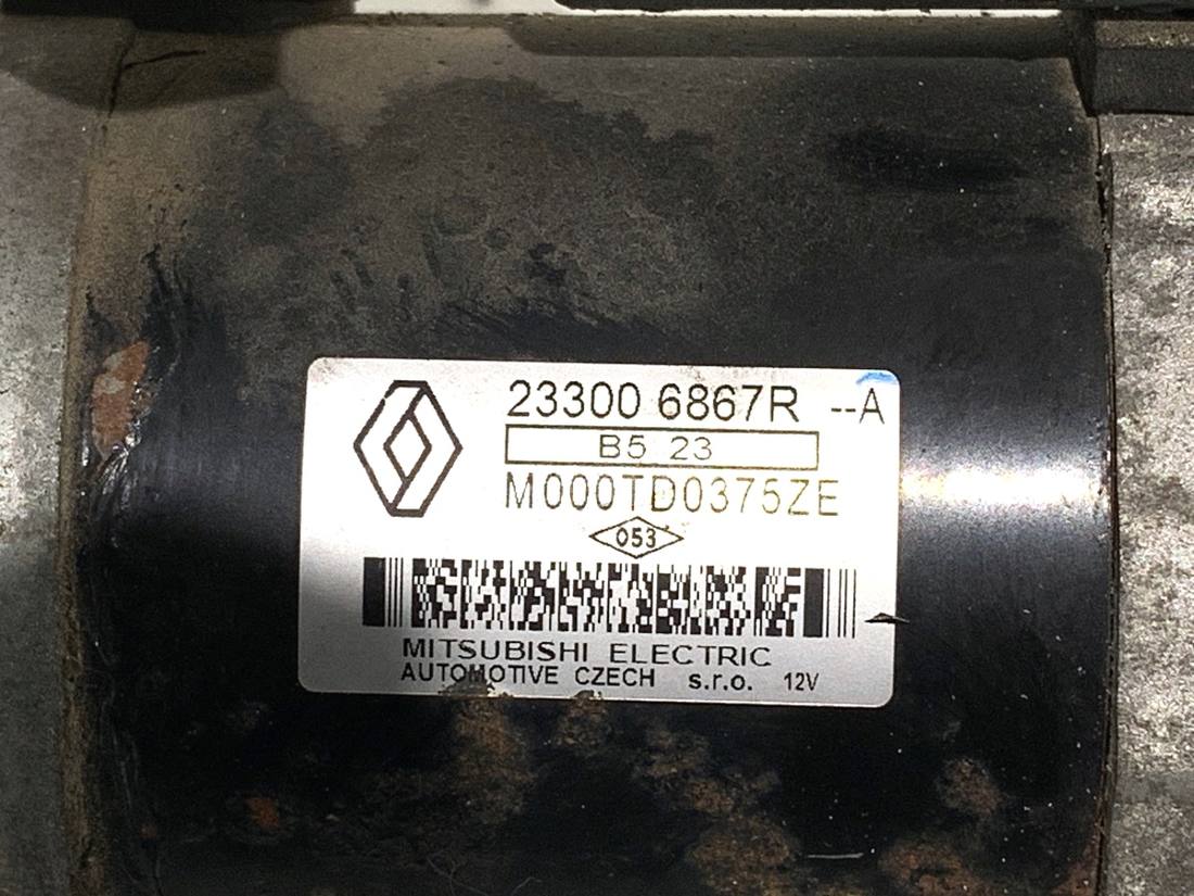 Стартер Nissan Qashqai 233006867R — фото детали 4