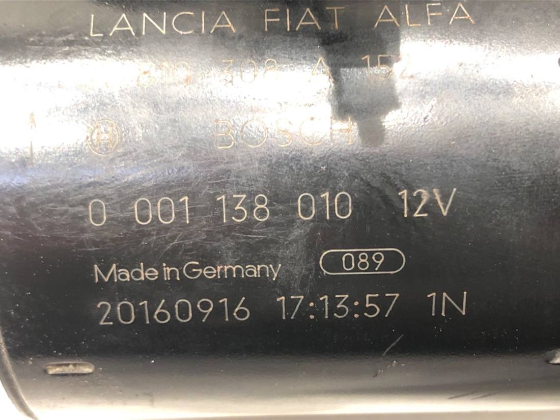 Стартер Fiat 500 0001138010 — фото деталі 4