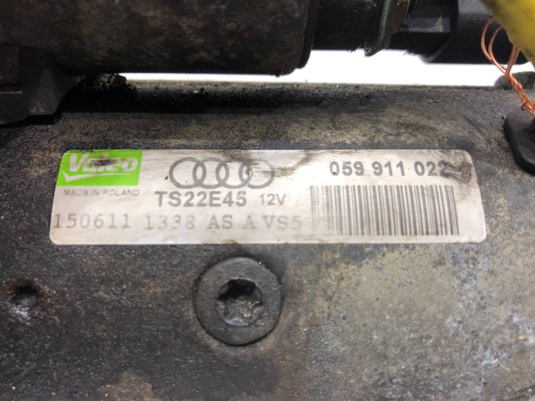 Стартер Audi A4 B8 059911022 — фото деталі 5