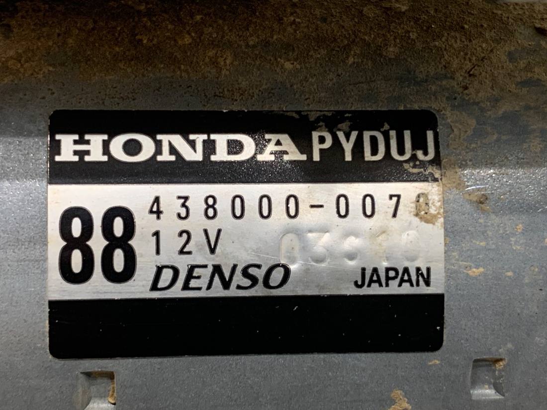 Стартер Honda CR-V 438000-0070 — фото деталі 5