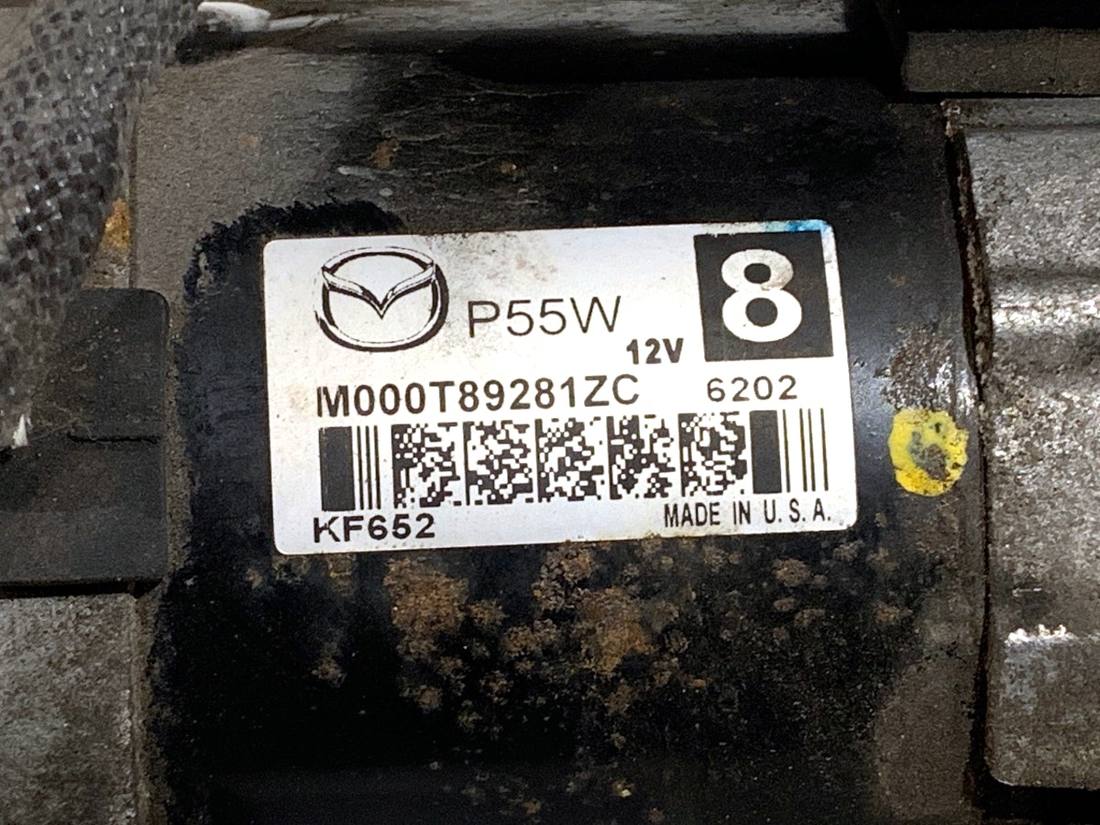 Стартер Mazda 3 M000T89281ZC — фото деталі 5