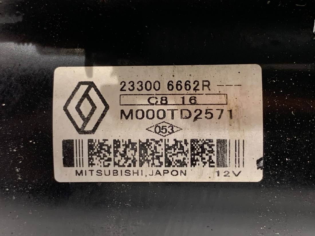 Стартер Renault Scenic 3 233006662R — фото детали 4