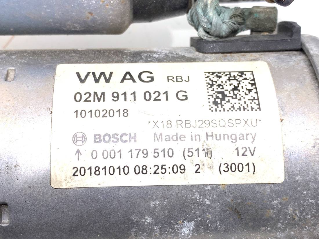 Стартер Skoda Fabia 3 02M911021G — фото деталі 3