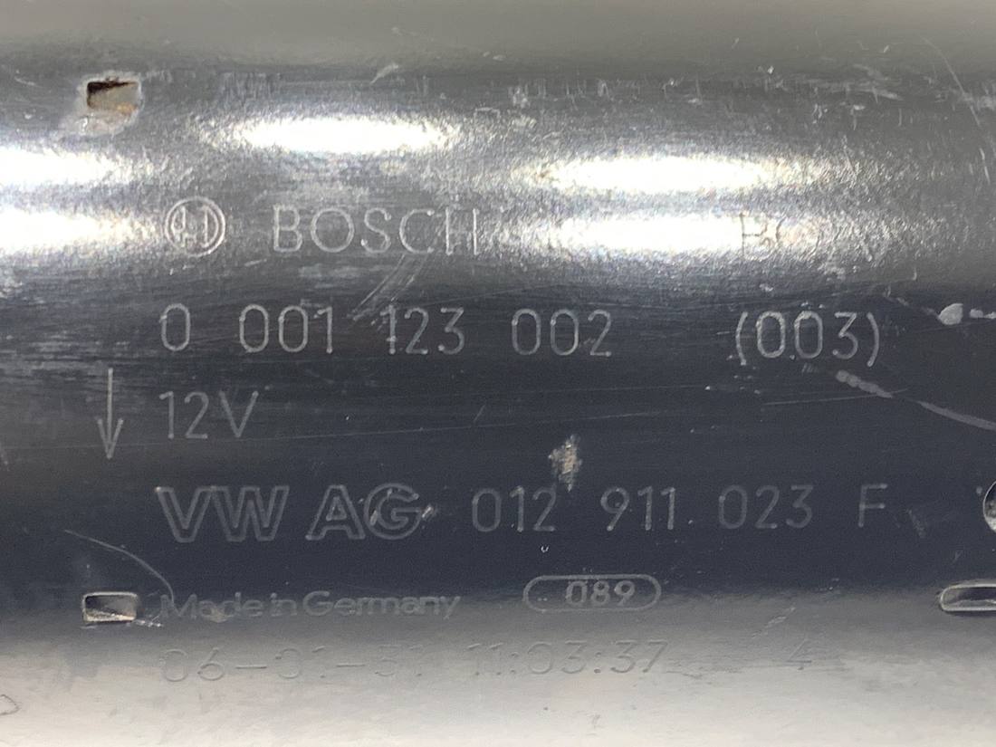 Стартер Volkswagen Touareg 012911023F — фото детали 5