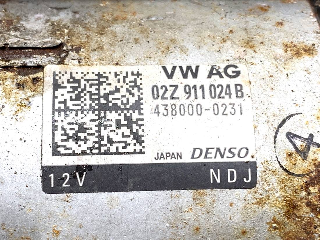Стартер Volkswagen Golf 7 02Z911024B — фото детали 4