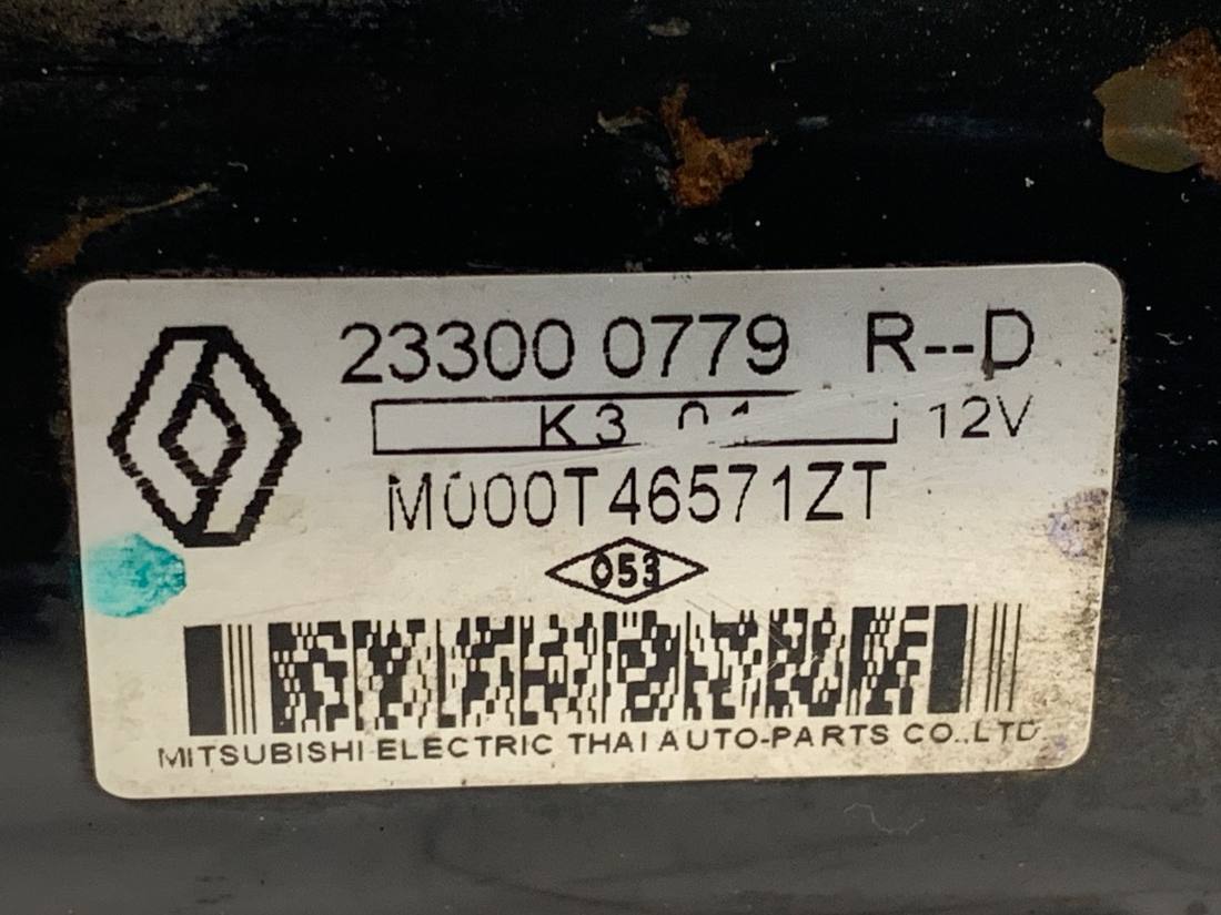 Стартер Dacia Duster 233000779R — фото деталі 5
