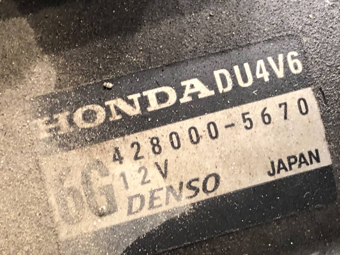 Стартер Honda CR-V 428000-5670 — фото детали 5