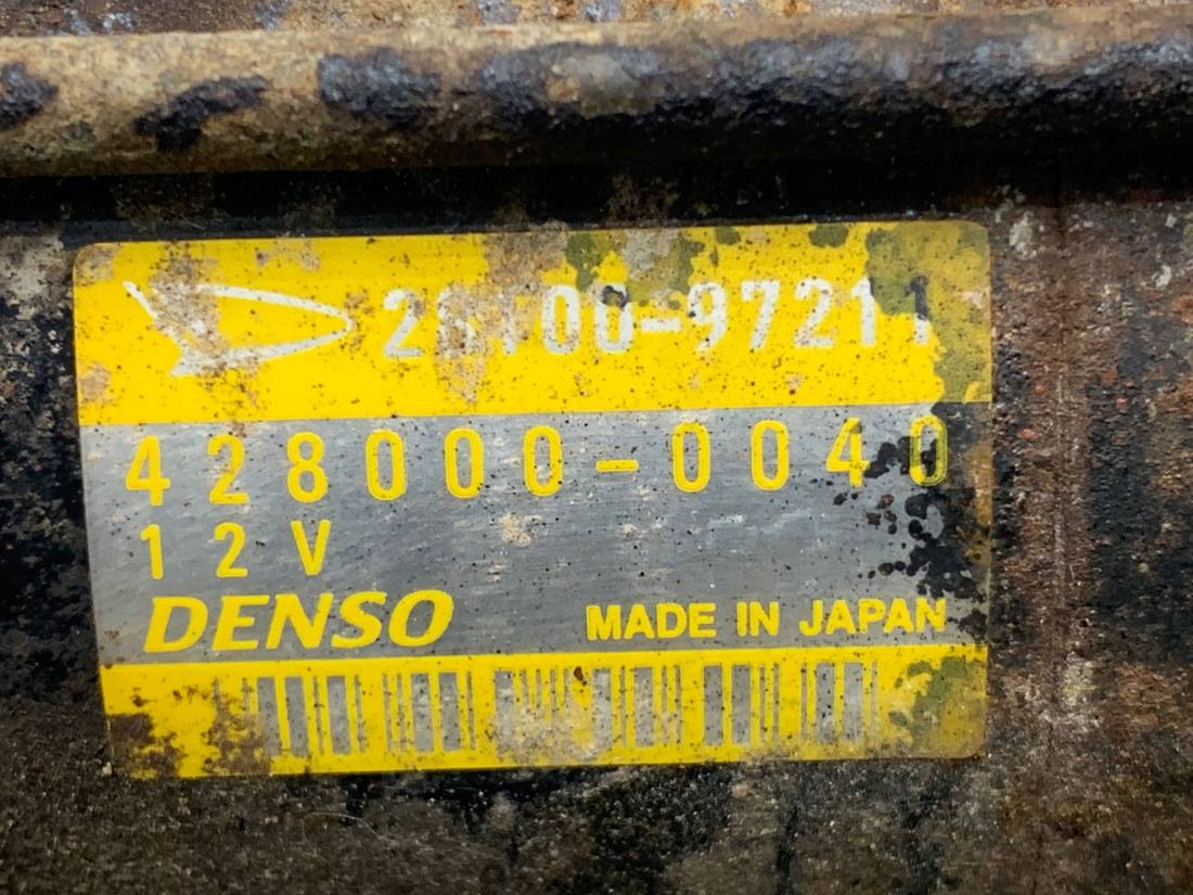 Стартер Daihatsu Cuore 448000-0040 — фото детали 4