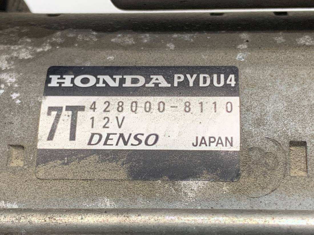 Стартер Honda Civic 428000-8110 — фото деталі 5