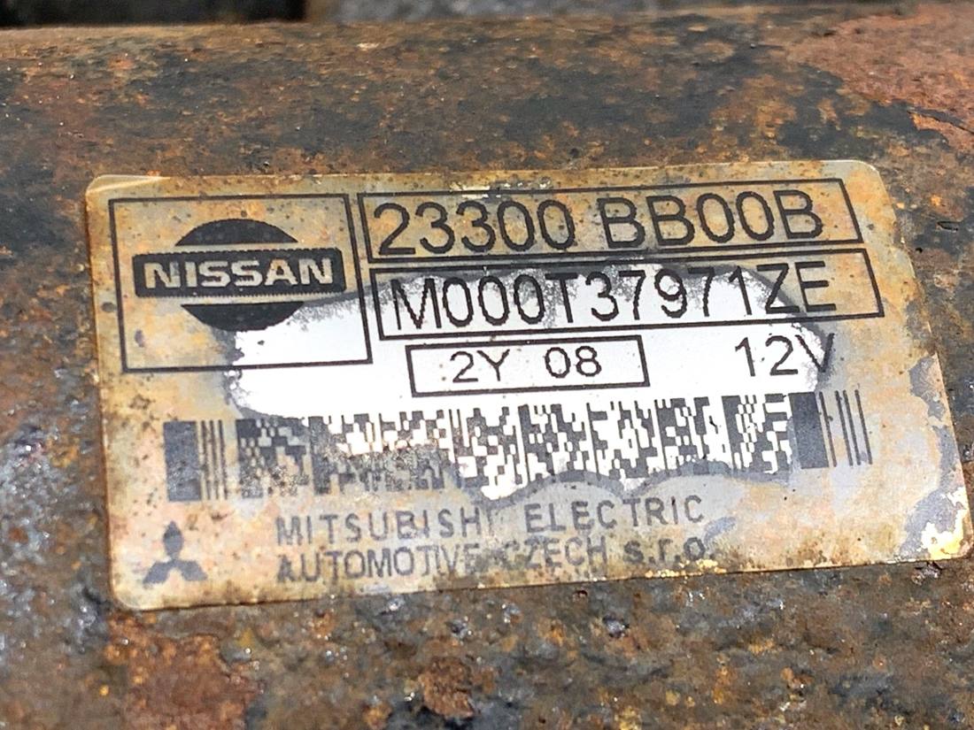 Стартер Nissan Qashqai 23300BB00B — фото детали 4